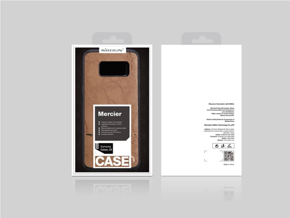 Samsung Galaxy S8 Plus vāciņš pelēks Mercier