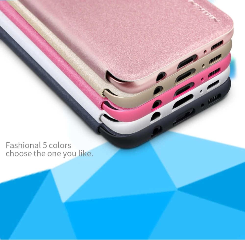 Samsung Galaxy S8 Plus kaaned roosa Sparkle Leather