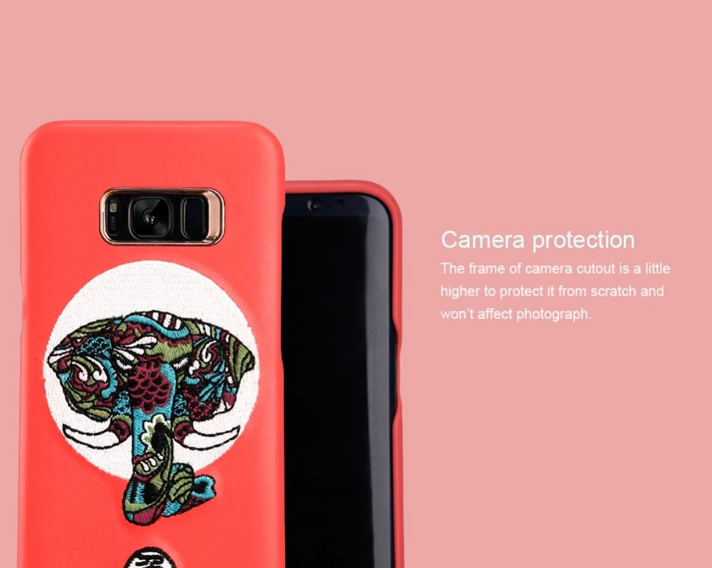 Samsung Galaxy S8 Plus vāciņš sarkans Brocade