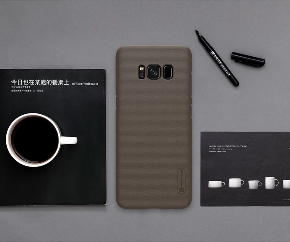 Samsung Galaxy S8 Plus vāciņš zeltīts Super Frosted Shield
