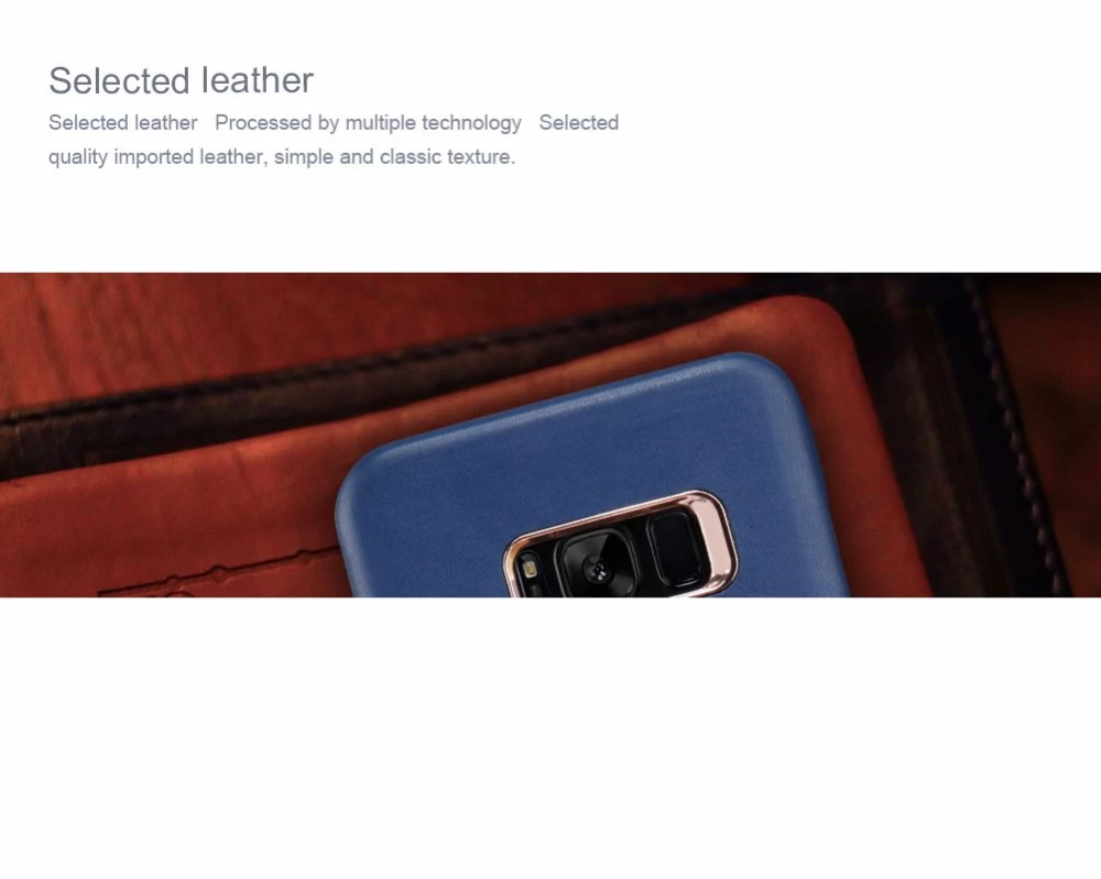 Samsung Galaxy S8 Plus case blue Brocade