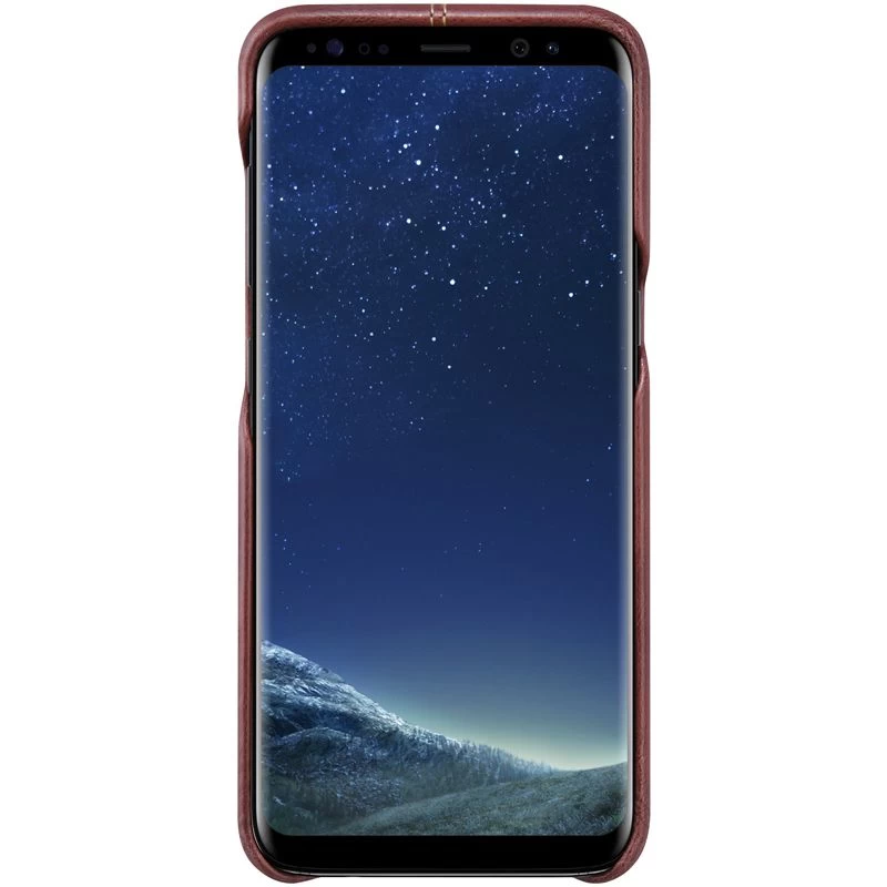 Samsung Galaxy S8 Plus чехол коричневый Englon Leather