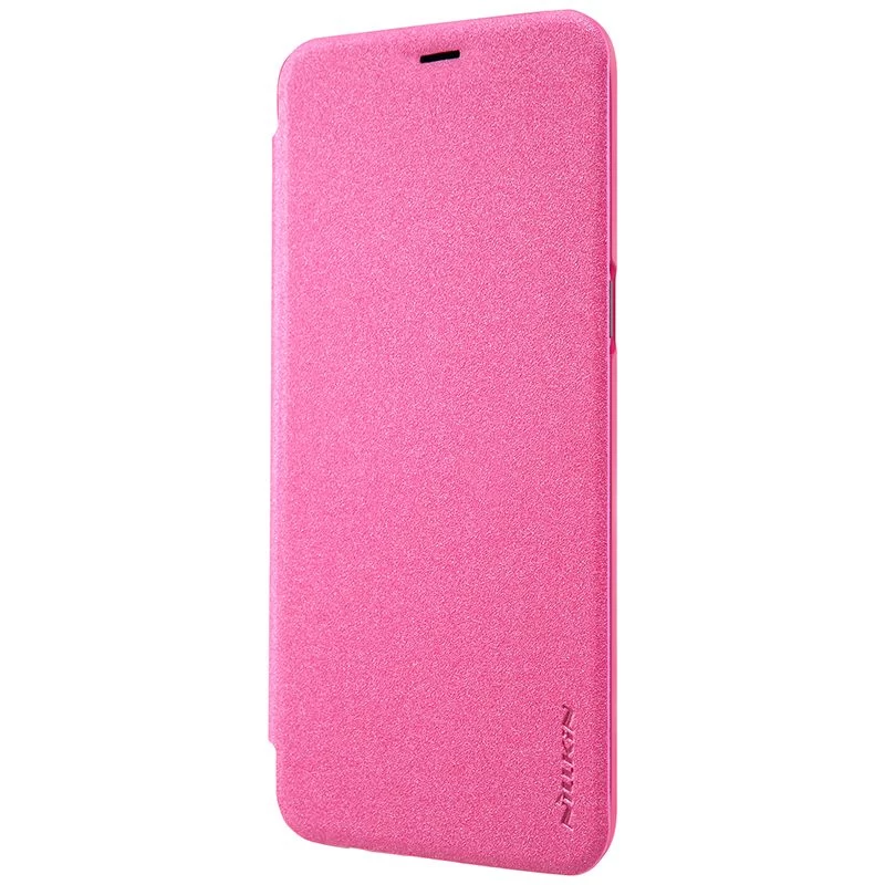 Samsung Galaxy S8 Plus kaaned roosa Sparkle Leather