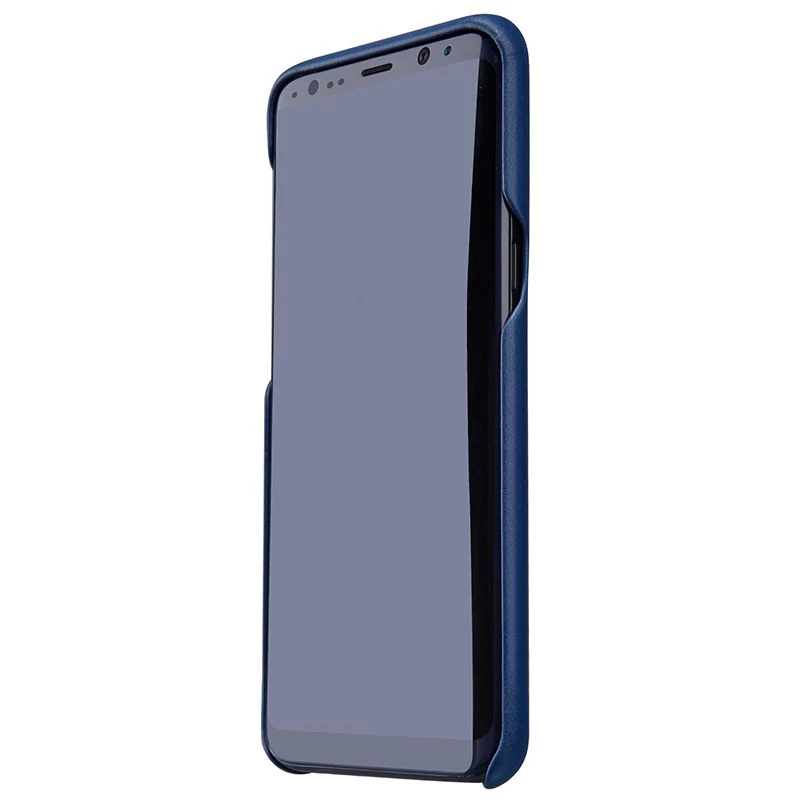 Samsung Galaxy S8 Plus case blue Brocade