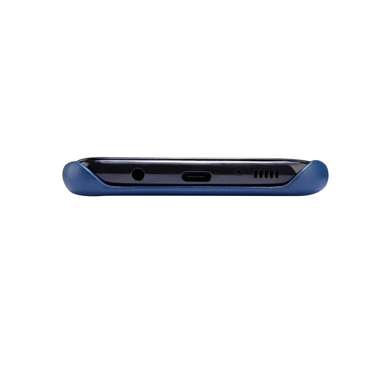 Samsung Galaxy S8 Plus case blue Brocade