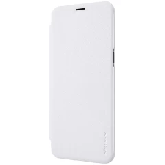 Samsung Galaxy S8 Plus maciņš balts Sparkle Leather 