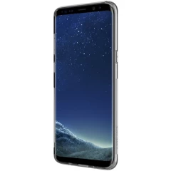 Samsung Galaxy S8 Plus vāciņš caurspīdīgs pelēks TPU 