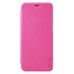 Samsung Galaxy S8 Plus kaaned roosa Sparkle Leather 