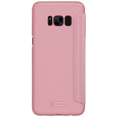 Samsung Galaxy S8 Plus maciņš rozā zelta Sparkle Leather 