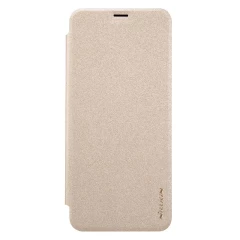Samsung Galaxy S8 Plus чехол золотой Sparkle Leather 