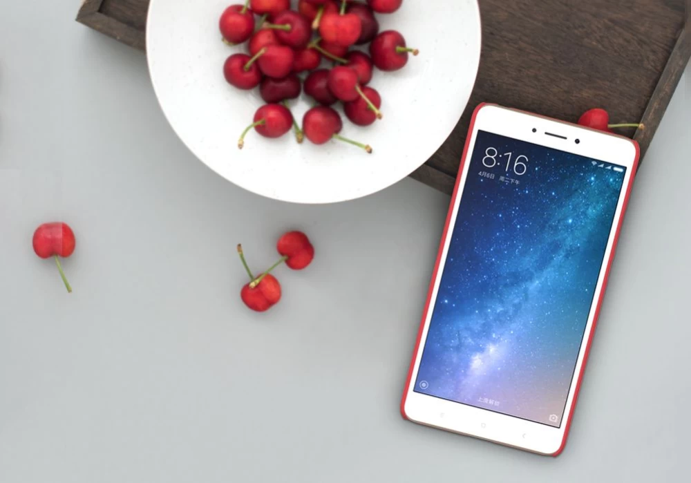 Xiaomi Mi Max 2 vāciņš zeltīts Super Frosted Shield