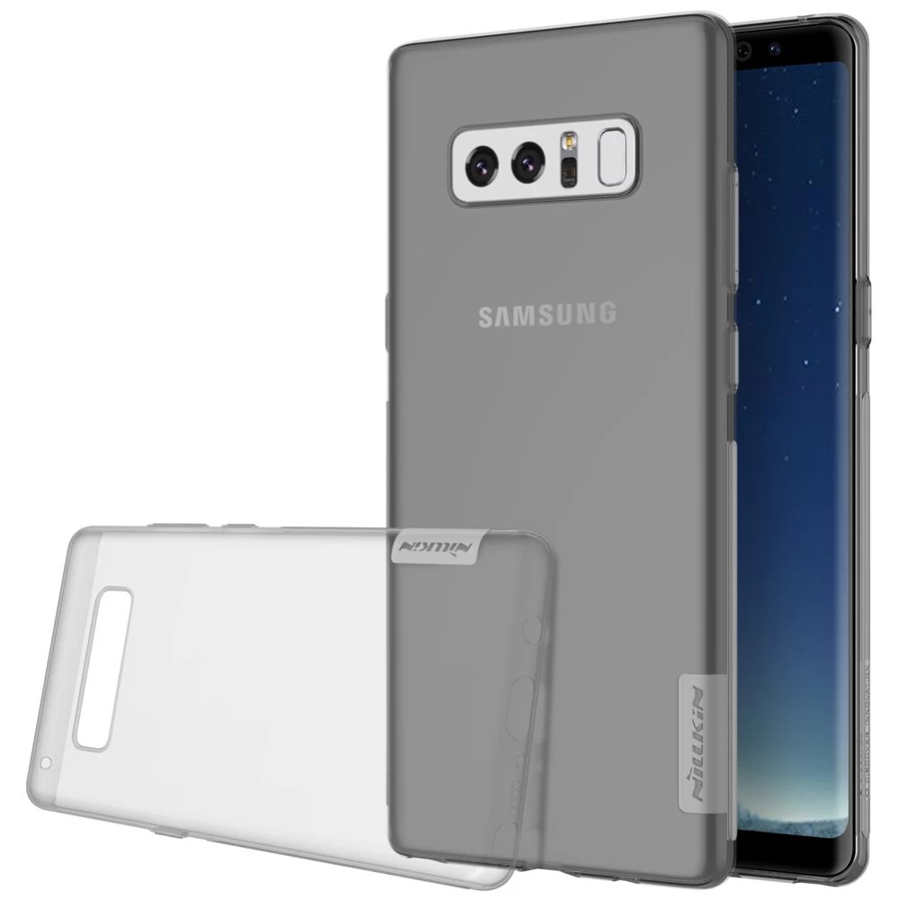 Samsung Galaxy Note 8 vāciņš caurspīdīgs rozā TPU