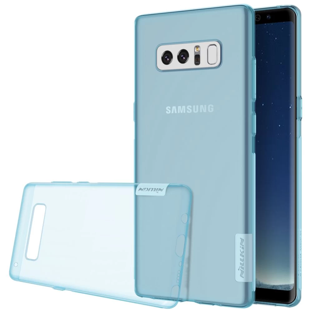 Samsung Galaxy Note 8 vāciņš caurspīdīgs rozā TPU