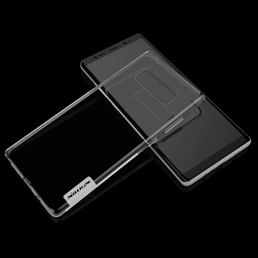 Samsung Galaxy Note 8 vāciņš caurspīdīgs rozā TPU