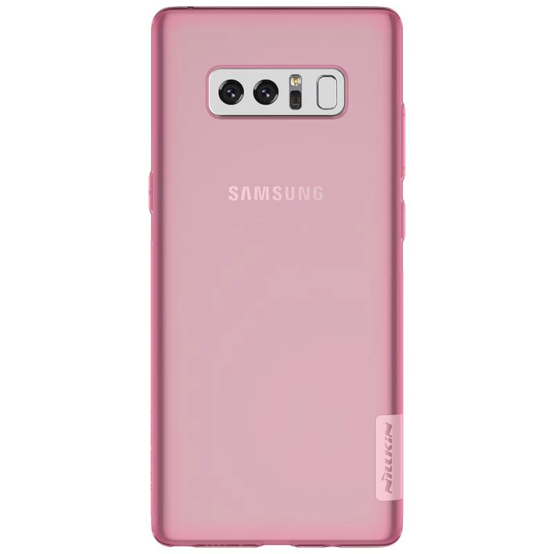 Samsung Galaxy Note 8 vāciņš caurspīdīgs rozā TPU