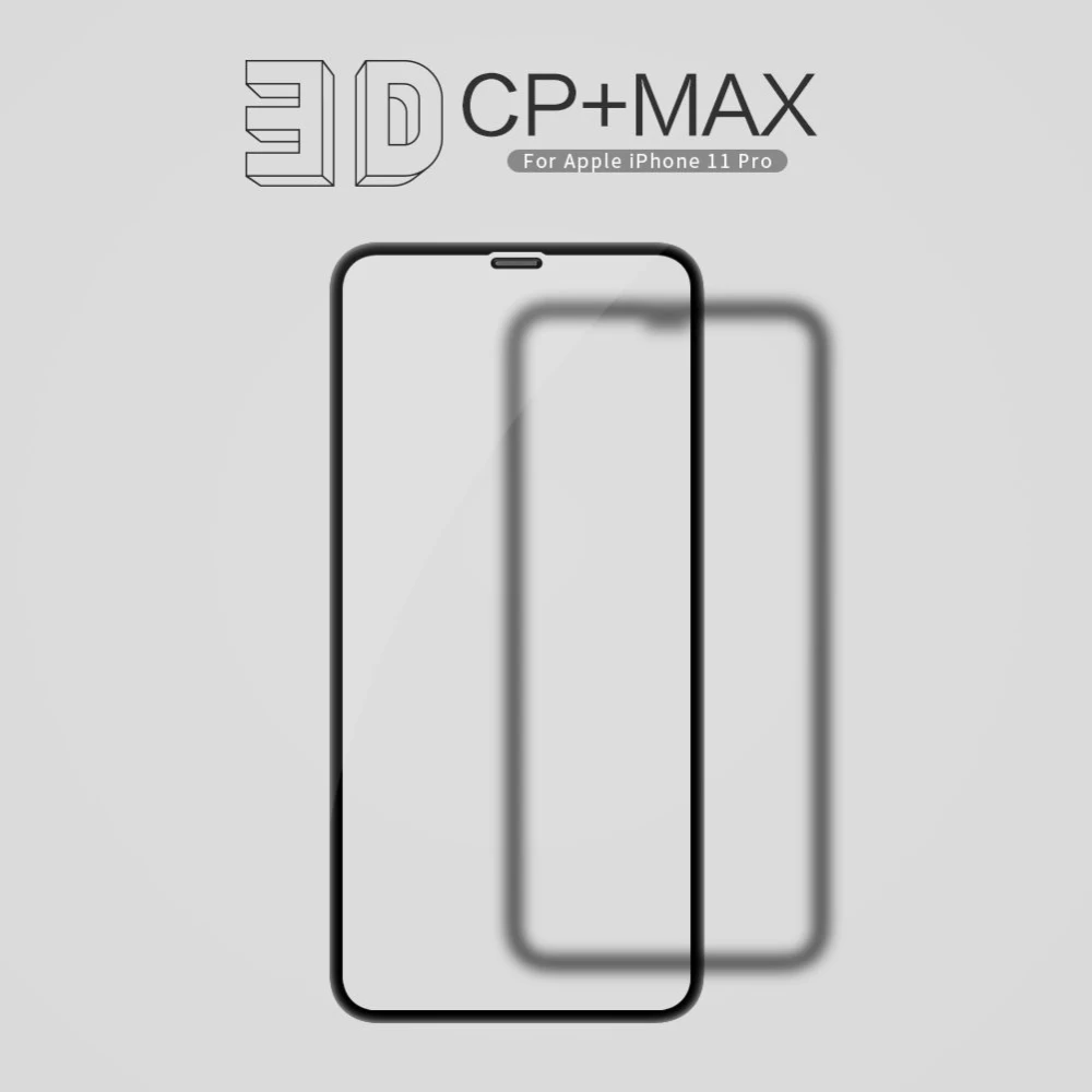 Apple iPhone X panssarilasi musta Nillkin 3D CP+MAX Tempered Glass
