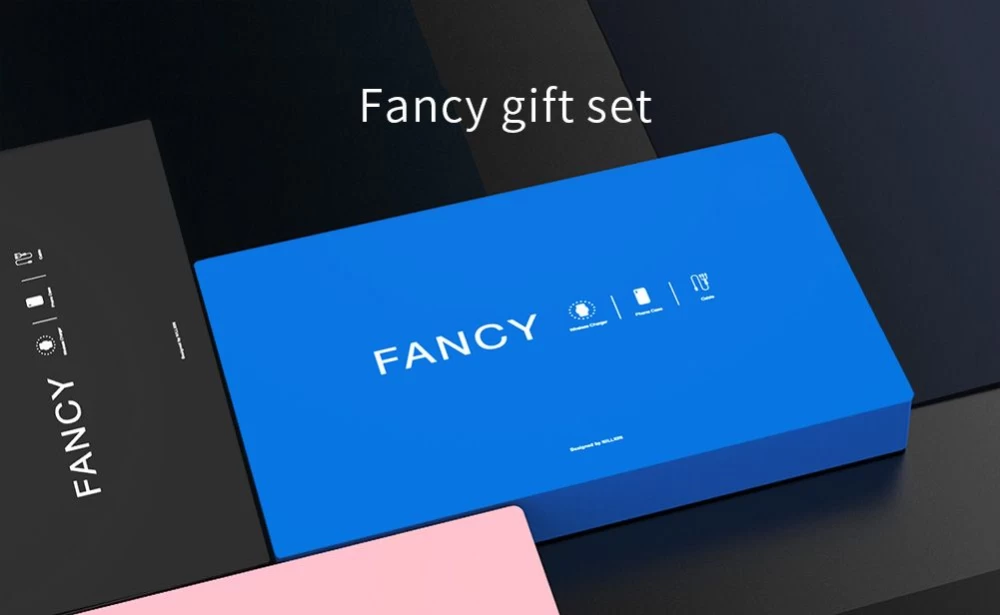 Apple iPhone X vāciņš melns Nillkin Fancy Gift Set