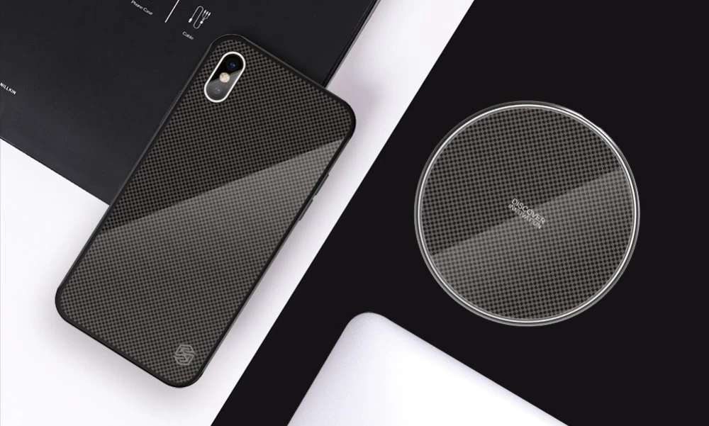 Apple iPhone X vāciņš melns Nillkin Fancy Gift Set