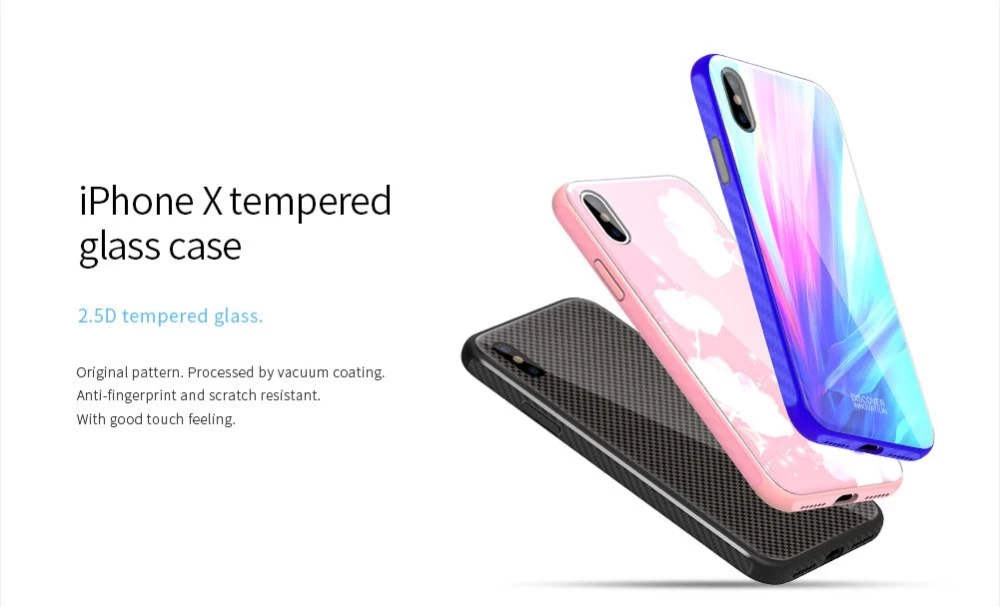 Apple iPhone X vāciņš melns Nillkin Fancy Gift Set