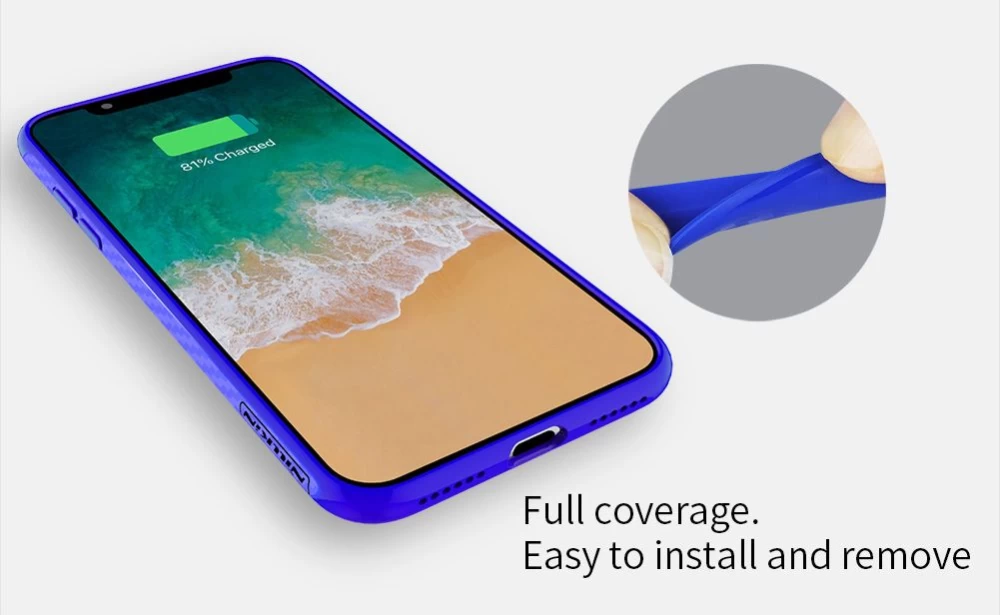 Apple iPhone X vāciņš melns Nillkin Fancy Gift Set