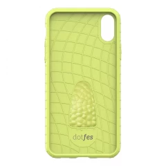 Apple iPhone X ümbris roheline DOTFES G01 Fashion Style  for