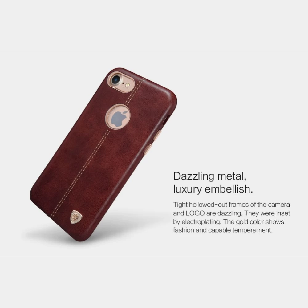 Apple iPhone 8 ümbris must Nillkin Englon Leather