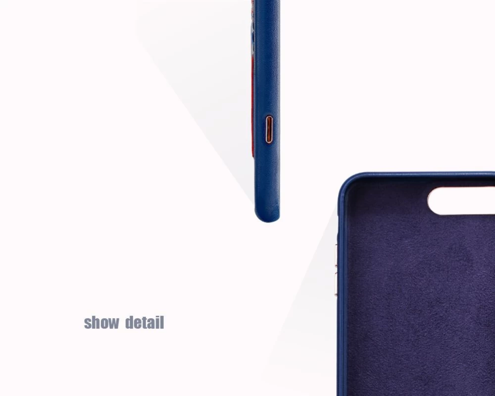 Apple iPhone 8 Plus dėklas mėlyna Nillkin Brocade