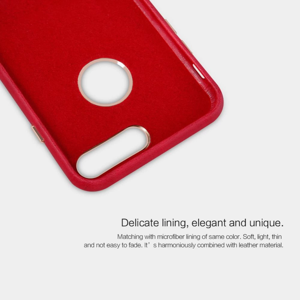 Apple iPhone 8 Plus dėklas mėlyna Nillkin Englon Leather
