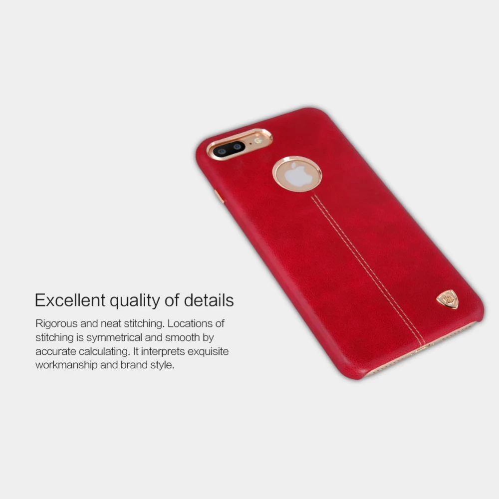 Apple iPhone 8 Plus dėklas mėlyna Nillkin Englon Leather