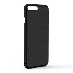 Apple iPhone 8 Plus dėklas Juoda Nillkin Synthetic Fiber 