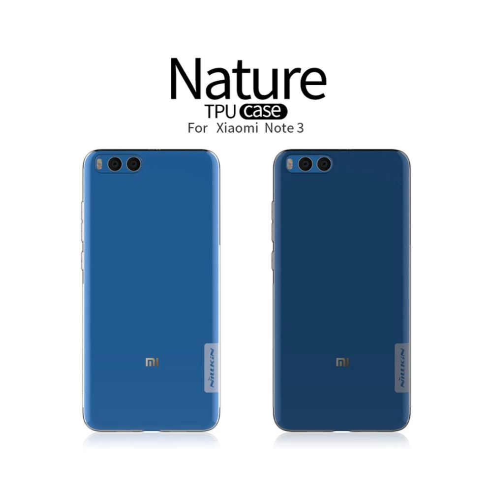 Xiaomi Mi Note 3 ümbris läbipaistev TPU