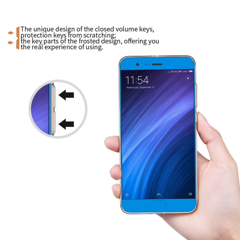 Xiaomi Mi Note 3 ümbris läbipaistev TPU