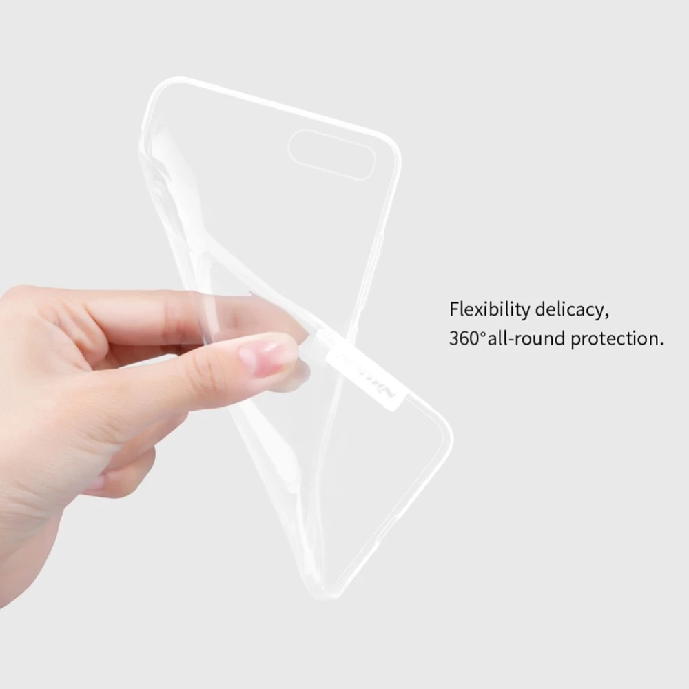 Xiaomi Mi Note 3 ümbris läbipaistev hall TPU