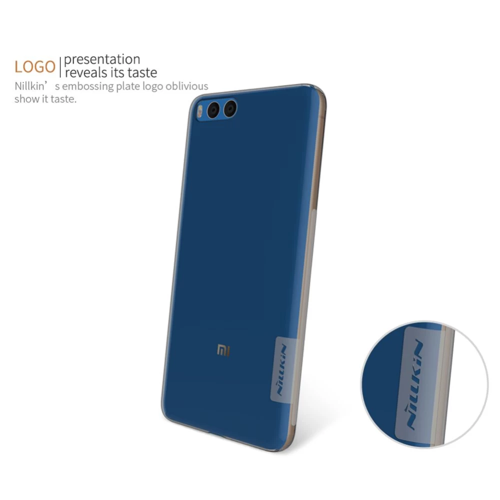 Xiaomi Mi Note 3 ümbris läbipaistev hall TPU