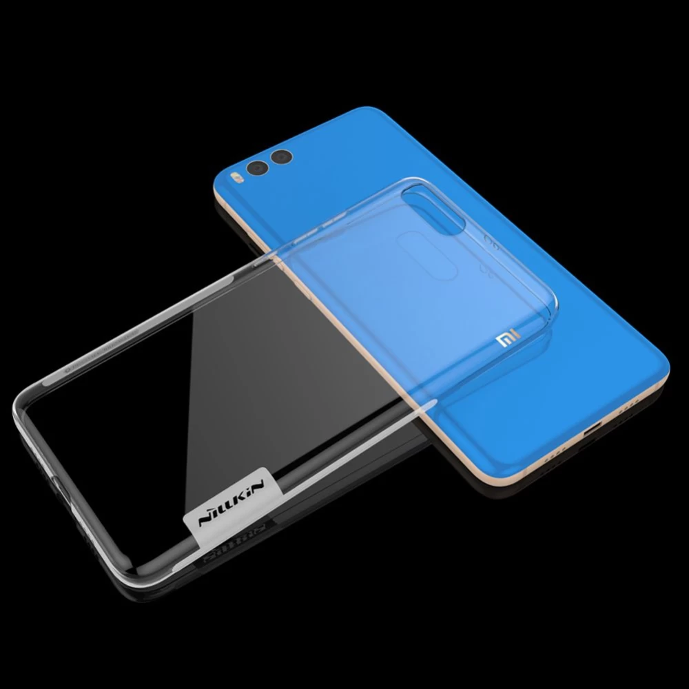 Xiaomi Mi Note 3 ümbris läbipaistev hall TPU