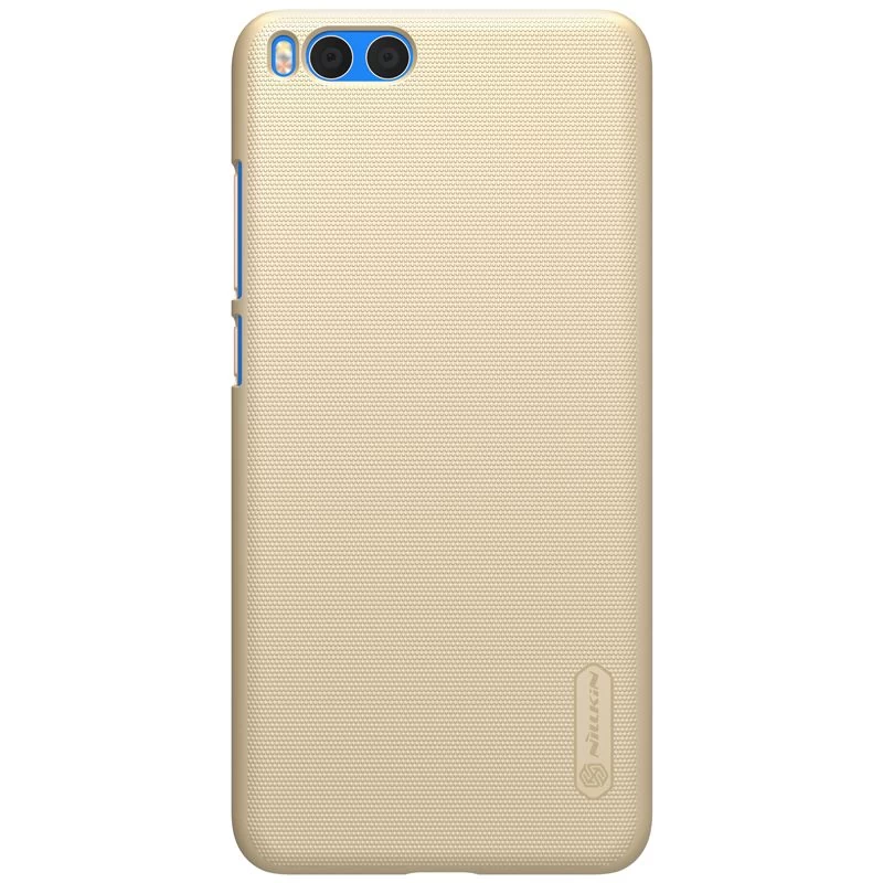 Xiaomi Mi Note 3 case golden Super Frosted Shield