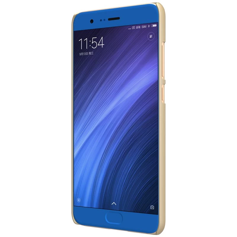 Xiaomi Mi Note 3 case golden Super Frosted Shield