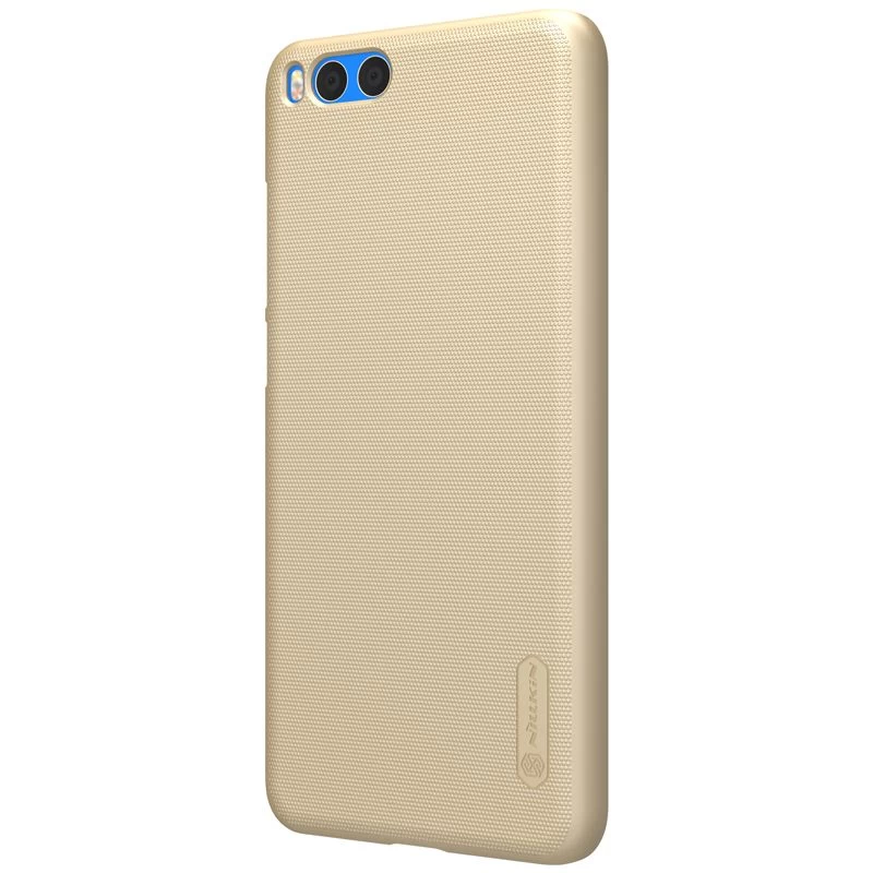 Xiaomi Mi Note 3 case golden Super Frosted Shield