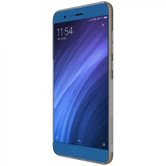 Xiaomi Mi Note 3 case transparent gray TPU 