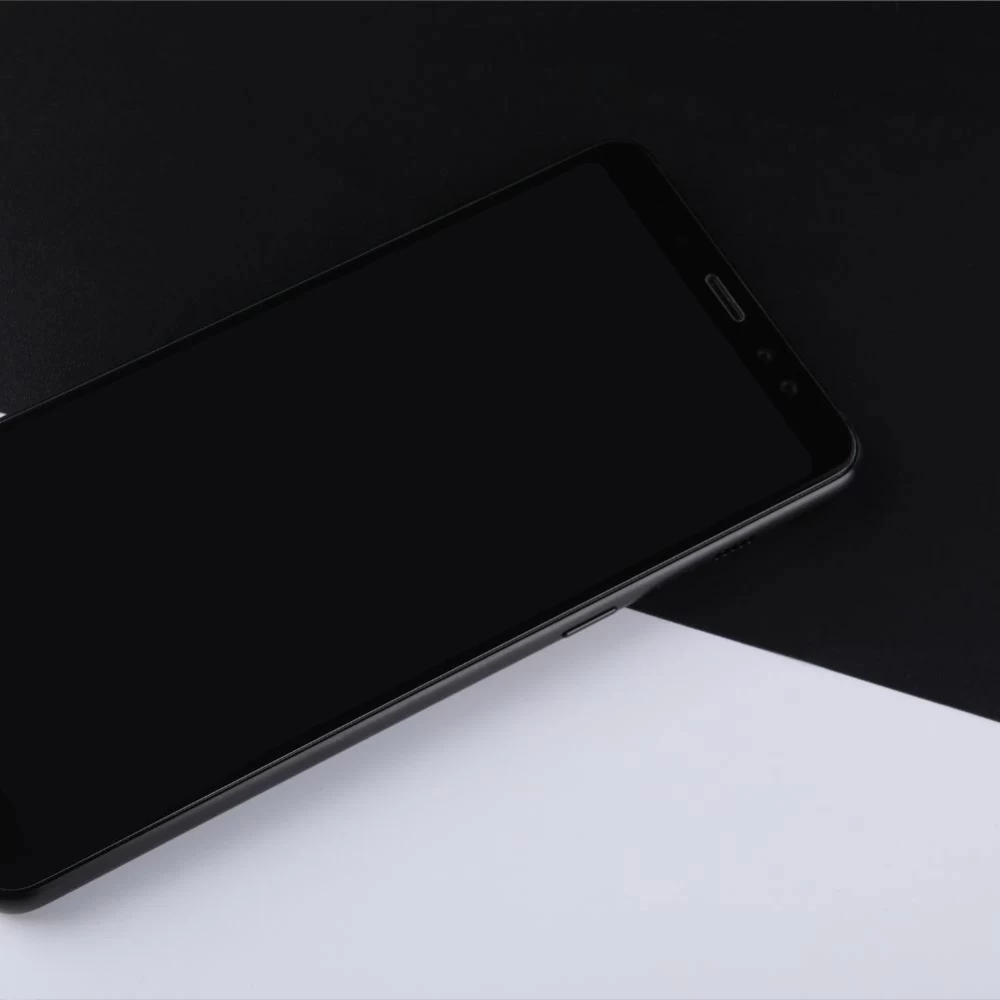 Samsung Galaxy A8 Plus kaitseklaas must Nillkin 3D CP+MAX Tempered Glass