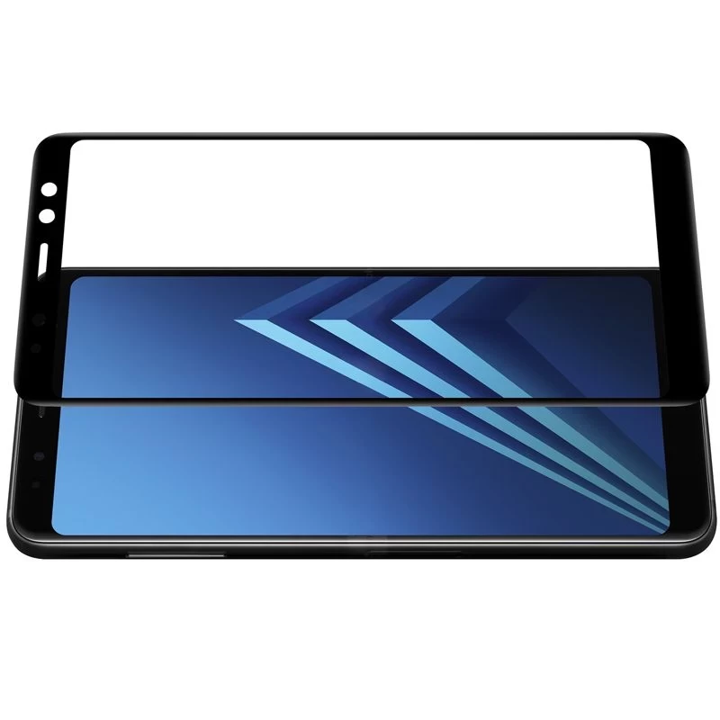Samsung Galaxy A8 Plus kaitseklaas must Nillkin 3D CP+MAX Tempered Glass