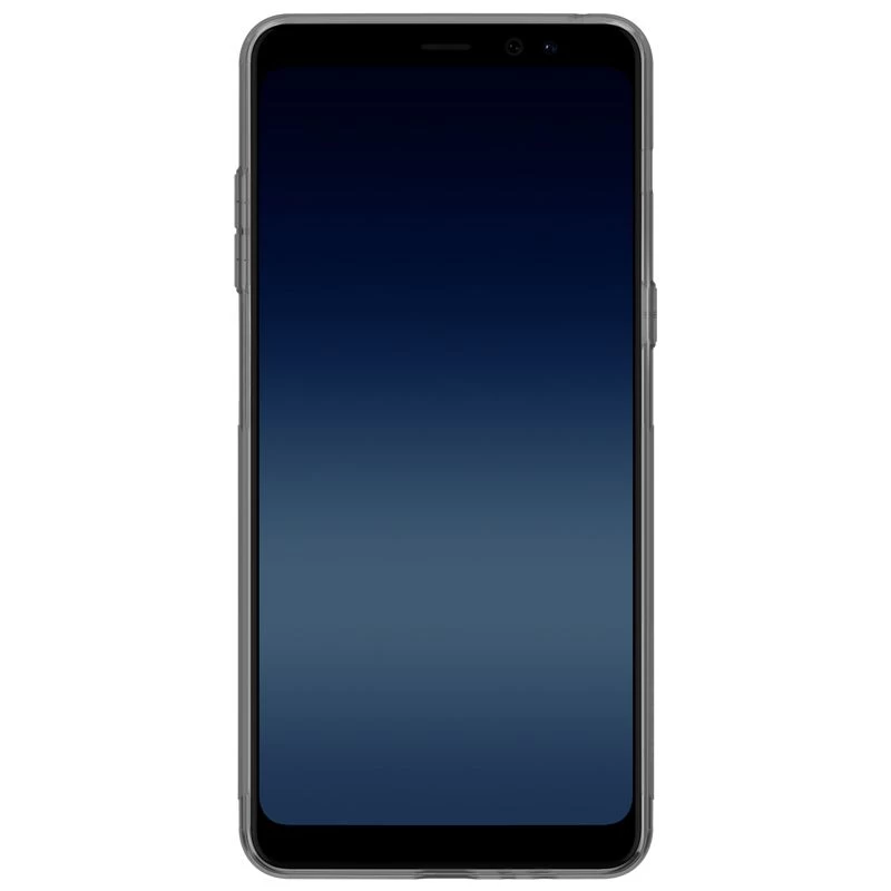 Samsung Galaxy A8 Plus ümbris läbipaistev hall Nillkin TPU