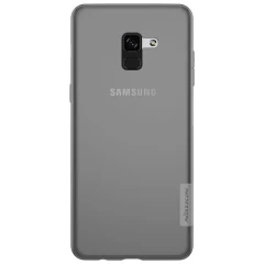 Samsung Galaxy A8 Plus ümbris läbipaistev hall Nillkin TPU 