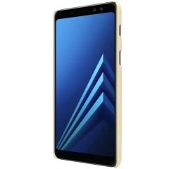 Samsung Galaxy A8 Plus dėklas auksinis Nillkin Super Frosted Shield 