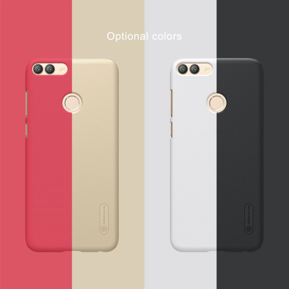 Huawei P Smart (Enjoy 7S) dėklas baltas Super Frosted Shield