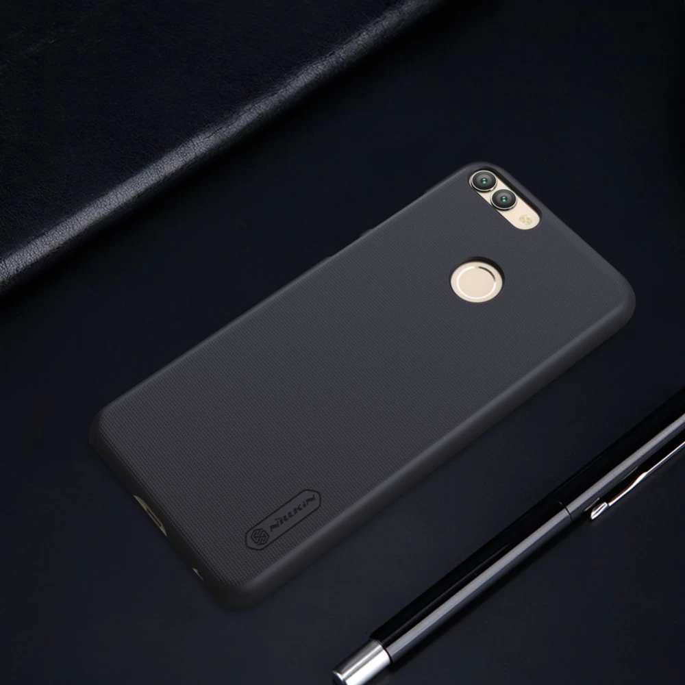 Huawei P Smart (Enjoy 7S) dėklas baltas Super Frosted Shield