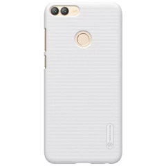 Huawei P Smart (Enjoy 7S) dėklas baltas Super Frosted Shield 