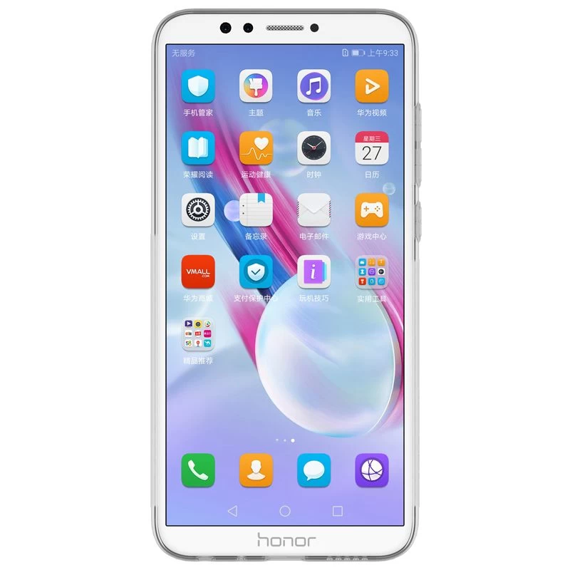 Honor 9 Lite skal transparent TPU  Huawei