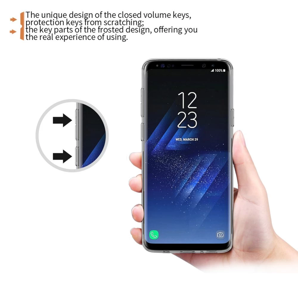 Samsung Galaxy S9 case white TPU
