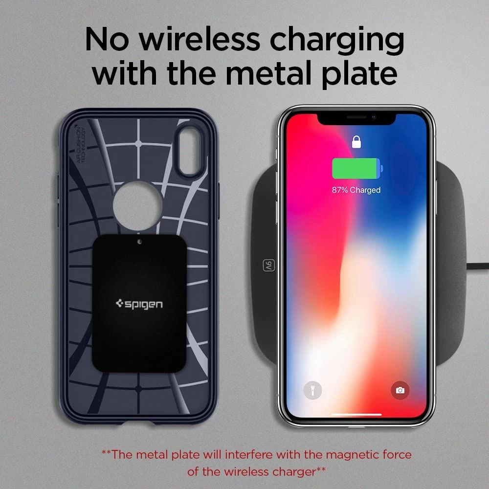  Magnetic Plate SPIGEN MP-4P Metal Car Mount 